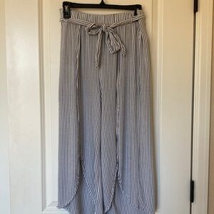 Jack by BB Dakota Striped Palazzo Pants, Sz M.